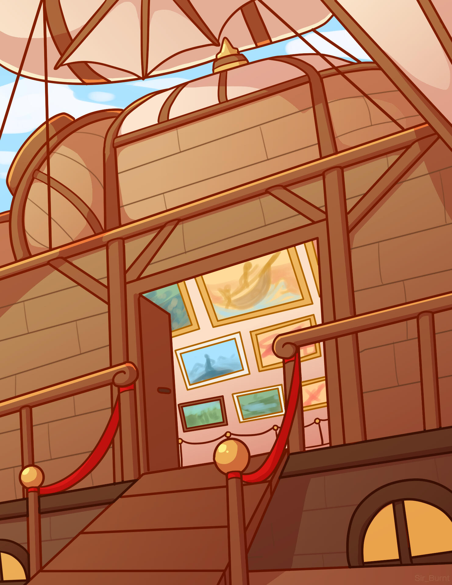 Traveling Gallery Concept Art
