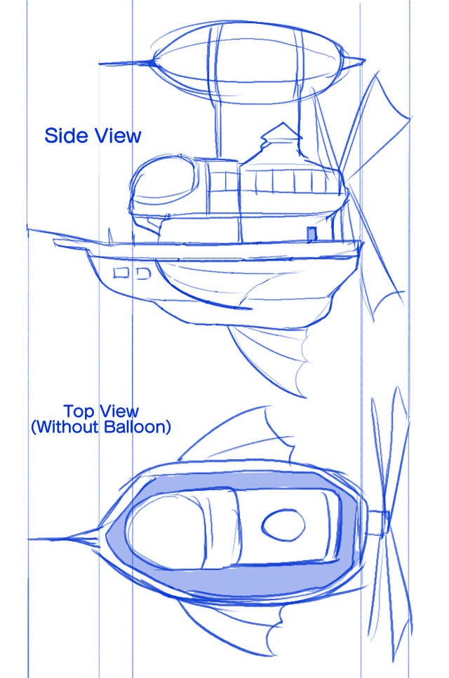 Airship Concept Sketch