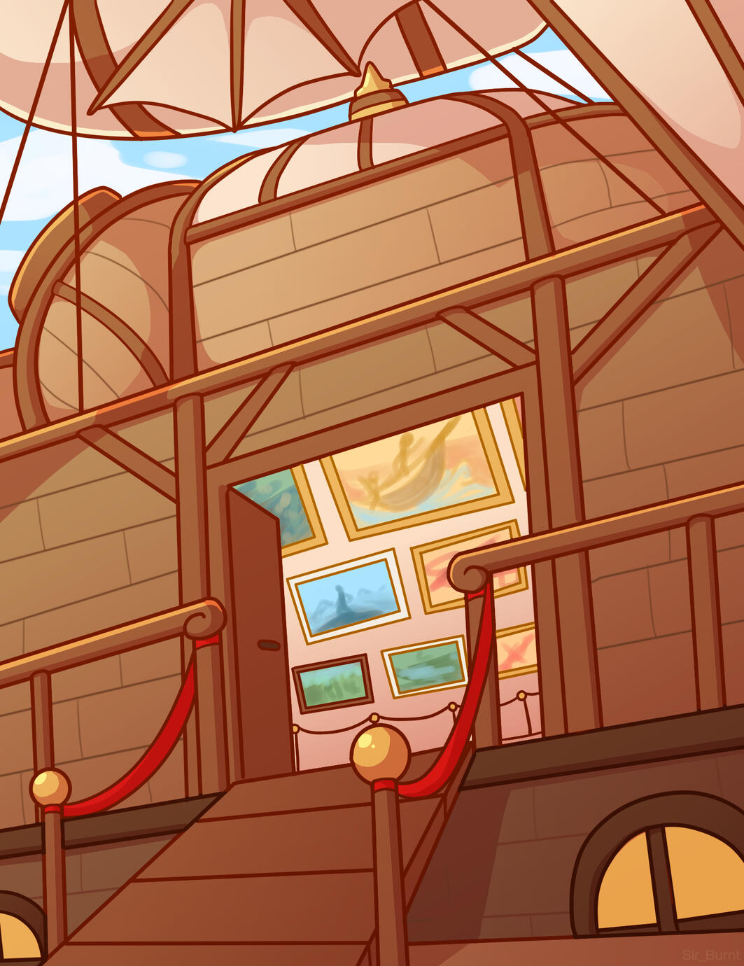 Conrad's Traveling Gallery | Level Design